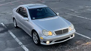 A drive in a stage 1 C32 AMG