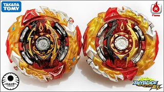 WORLD SPRIGGAN (Takara Tomy VS Flame) | Real VS Fake | Beyblade Burst Sparking