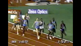 William Tanui - Men's 800m (finish) - 1992 Zurich Weltklasse