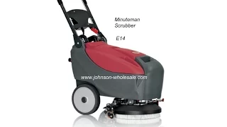 Minuteman E14 M350BQP 14" Compact Auto Scrubber