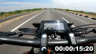 HONDA CB 300R TOP SPEED