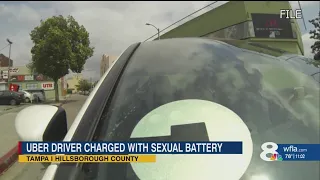 Tampa Uber driver charged with sexual battery