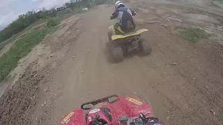 Sunset ramblers practice galion Ohio motocross atv