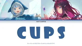 Gura & IRyS sing 《CUPS》 Colour Coded Lyrics Eng/Kr