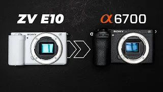 Should you stick with your Sony ZV E10 and SKIP the a6700?