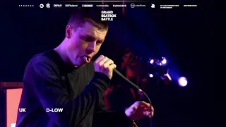 D-LOW vs TOMAZACRE | Grand BeatBox Battle 2019 | Solo Final