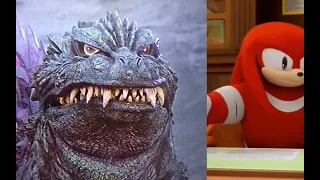 knuckles approves/disapproves godzilla...s