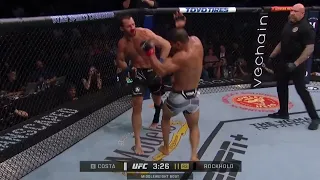 Luke Rockhold The Fuck You into a wild left hand is what we should remember Luke Rockhold for!#ufc