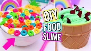 DIY Food Inspired SLIME! Crazy SLIME IDEAS You NEED TO TRY! How To Make FUN SLIME!