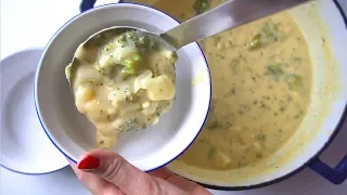 Broccoli & Potato Cheddar Soup