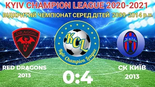 KCL 2020-2021  Red Dragons - СК Київ 0:4 2013