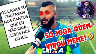 MONTEI UM TIME SÓ COM JOGADORES QUE VIRARAM MEME NO EFOOTBALL 2024!