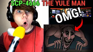 SCP-4666 The Yule Man (SCP Animation) @Dr_Bob REACTION!