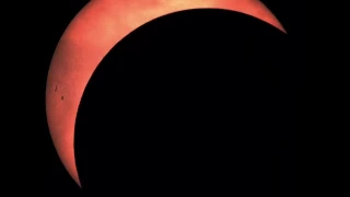 Time-lapse of the 2017 Solar Eclipse Over Cleveland