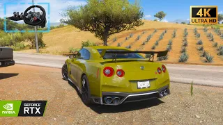 Nissan GTR Nismo // Forza Horizon 5 | Logitech g29 Gameplay [ 4k 60fps ]