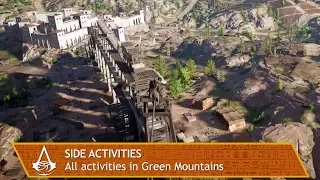 Assassin's Creed Origins - All side activities in Green Mountains
