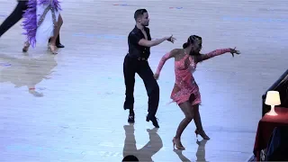 Giacomo Lazzarini - Roberta Benedetti BIH | Samba | WDSF World Championship L 2018 | DanceSport.Ru