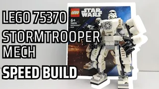 LEGO Star Wars 75370 Stormtrooper Mech - LEGO Speed Build