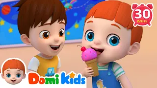 Ice Cream Song + More Baby Songs & Nursery Rhymes | Kids Songs - Domikids