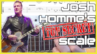 Josh Homme's Secret Scale | Guitar Tutorial With Tab QOTSA Style