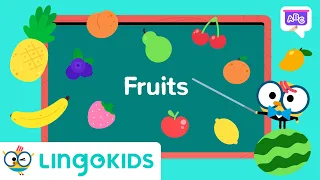 Learn About Fruits 🍓🍏| Vocabulary for Kids |  Lingokids