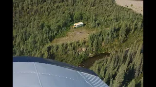 The REAL Into The Wild Bus - Flying there via the Stampede Trail