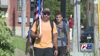 Trio walking from Boston to NYC ahead of 9/11's 20th anniversary