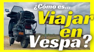 Cómo es viajar en Vespa