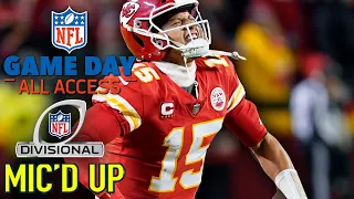 NFL Mic'd Up Divisional Round "I Almost Popped a Blood Vessel" | Game Day All Access