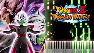 LR INT Merged Zamasu Intro OST - DBZ Dokkan Battle - Piano Tutorial