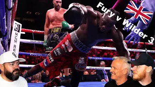 Tyson Fury & Deontay Wilder Fight Highlights REACTION!! | OFFICE BLOKES REACT!!