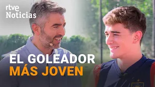 MUNDIAL CATAR - GAVI en RTVE: "Es un ORGULLO batir RÉCORDS y estar en el podio con PELÉ" | RTVE