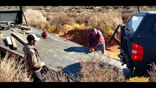 Rollover Recovery  Chevy Silverado.