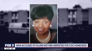 Man accused of killing mom in Prince George's County now charged in 3 cold case homicides