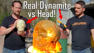 Dynamite Inside a Head! A Week of Filming Explosives - Ballistic High-Speed
