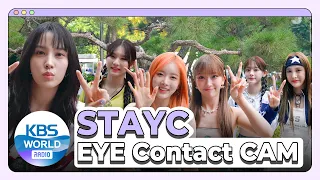 [4K] STAYC EYE CONTACT CAM :: 스테이씨 아이컨택캠 @ MUSIC BANK