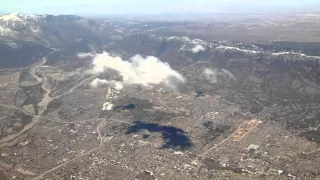 Los Angeles airport landing LAX