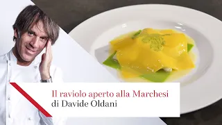 RAVIOLO APERTO ALLA MARCHESI: la RICETTA di Davide Oldani per Kenwood