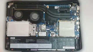 Lenovo Laptop Ideapad Gaming 3 15ARH05 Upgrading the RAM and Cleaning The CPU and GPU fan (2022)