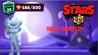 I reached 700 trophies with brawl stars shelly #brawlstars