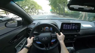 2022 Hyundai Kona N POV Test Drive 4K