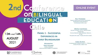 2nd Conference on Bilingual Education 2021 - Day 1 - Panel 1