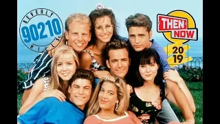 Beverly Hills 90210 Then and Now 2019 - Tribute to Luke Perry #RIP