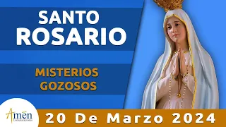 Rosario Hoy Lunes 20 Mayo 2024 l Padre Carlos Yepes l Misterios Gozosos