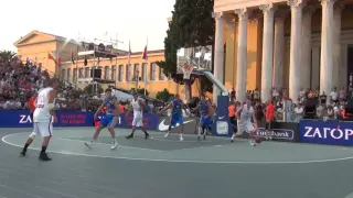 Serbia - Ukraine - Men's 1/2 Final : FIBA 3x3 World Championships (Athens, Greece, 2012)