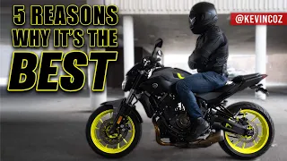 5 Reasons Why the Fz07/MT07 is THE BEST beginner bike | MOTOVLOG QUEBEC