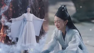 Bai Jue sacrificed herself for the goddess and regained her memory, grief-stricken