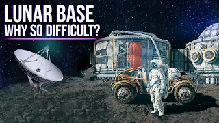 Why Is It So Difficult To Build A Lunar Base If There Is Already One In Space ?