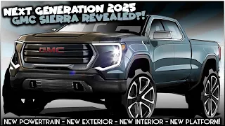 Next Gen 2025 GMC Sierra 1500 Revealed - The Best Gets Better?!