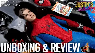 Hot Toys Spider-Man Avengers Campus D23 Exclusive Unboxing & Review